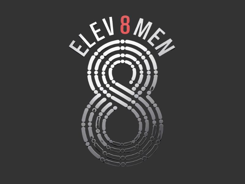 Elev8Men logo design by XenaArt