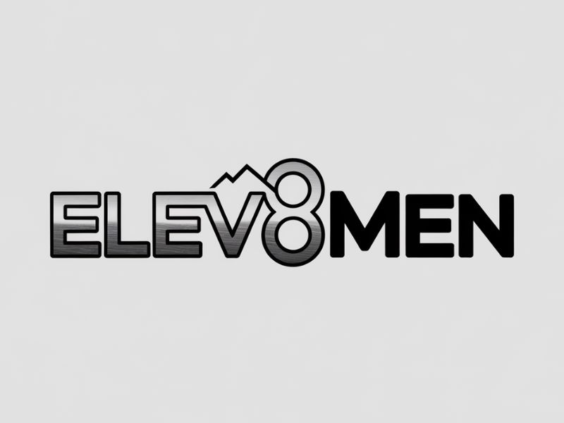 Elev8Men logo design by XenaArt