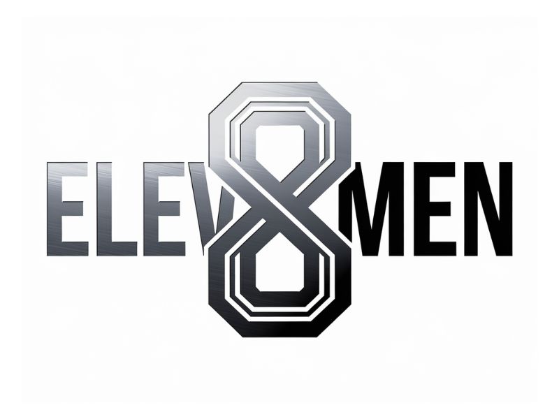 Elev8Men logo design by XenaArt