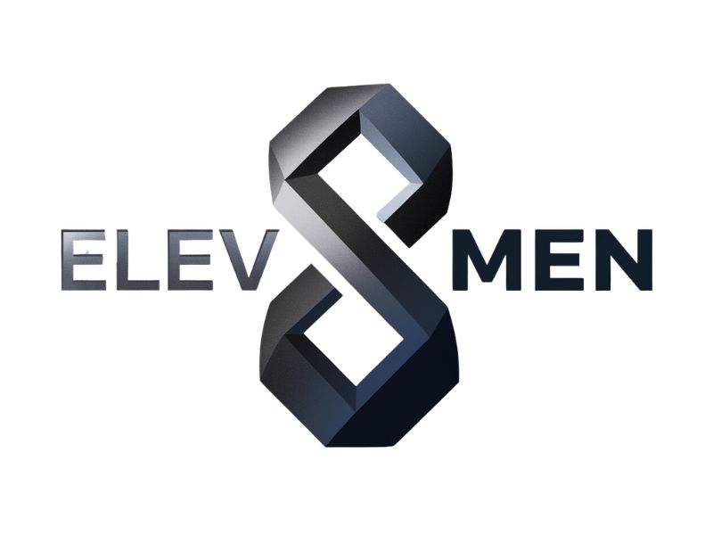 Elev8Men logo design by XenaArt