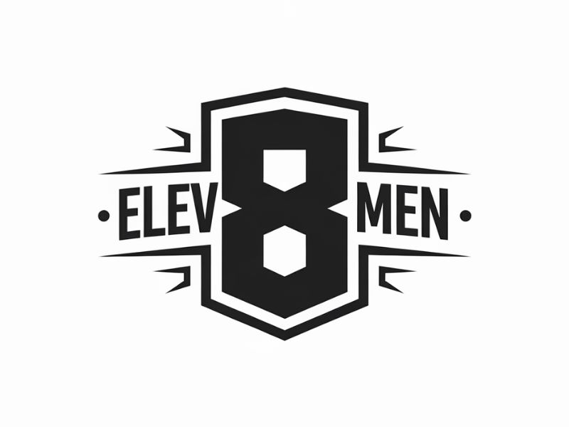 Elev8Men logo design by Octavino Arianto