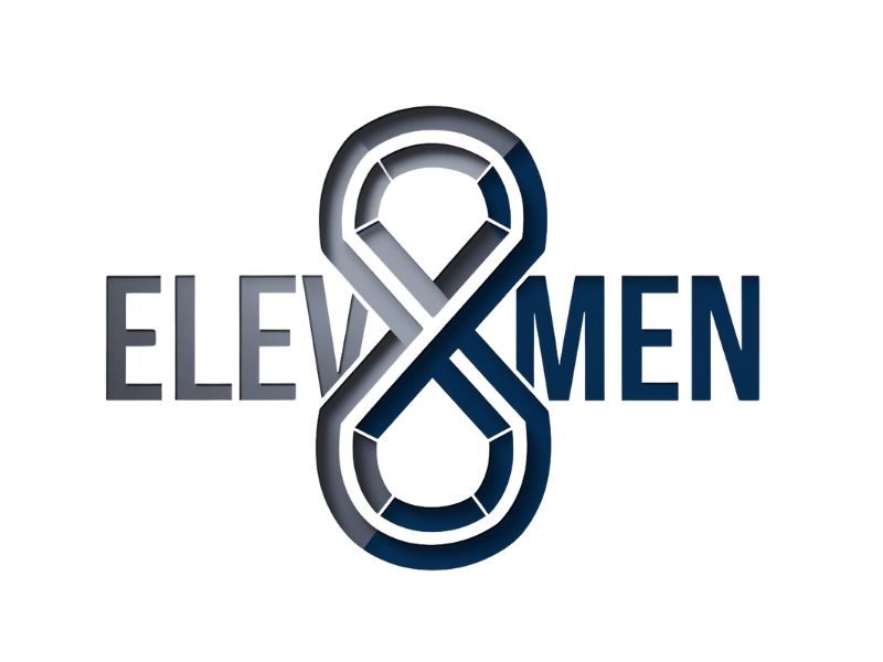 Elev8Men logo design by XenaArt