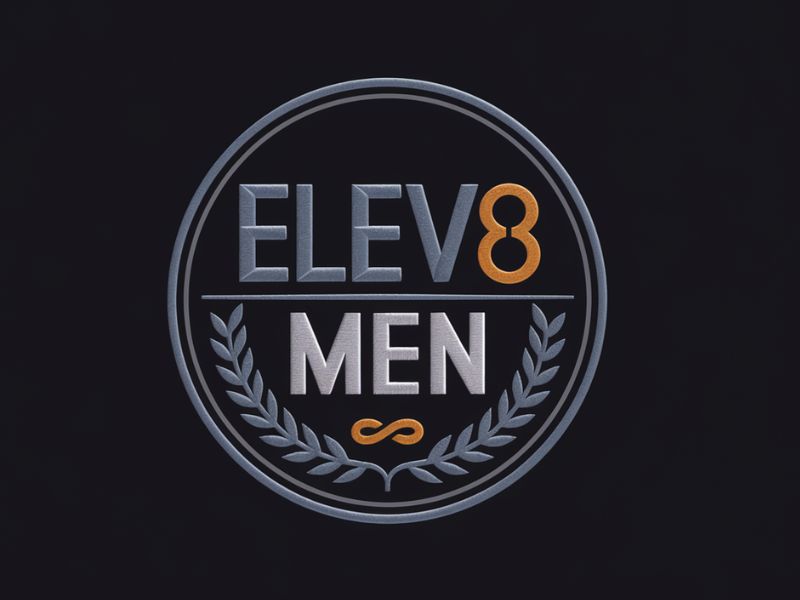 Elev8Men logo design by XenaArt