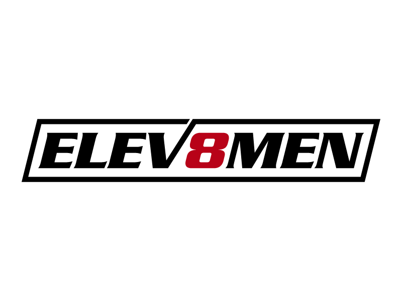 Elev8Men logo design by planoLOGO