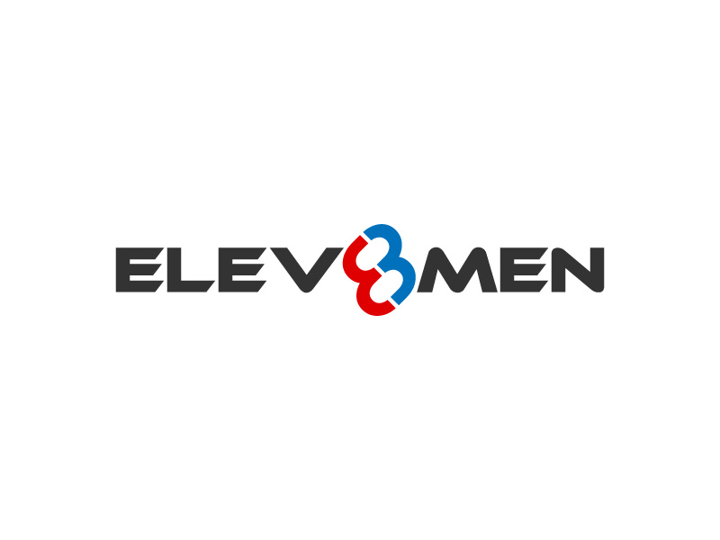 Elev8Men logo design by logoesdesign