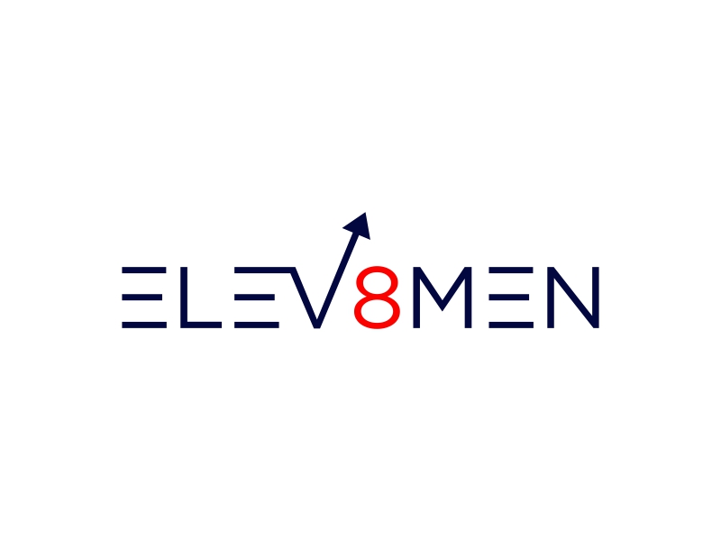 Elev8Men logo design by luckyprasetyo