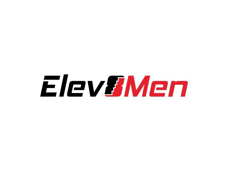 Elev8Men logo design by luckyprasetyo