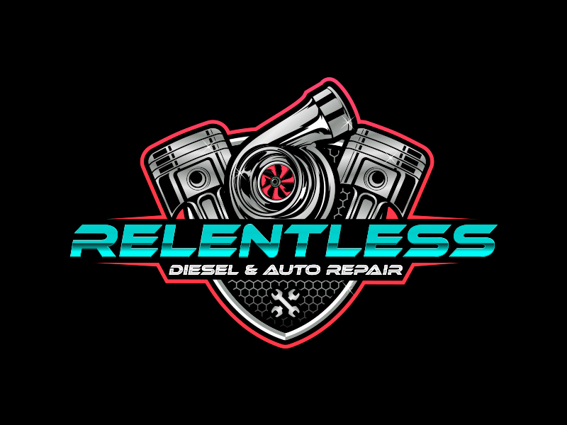 Relentless Diesel & Auto Repair logo design by Fernanda S.