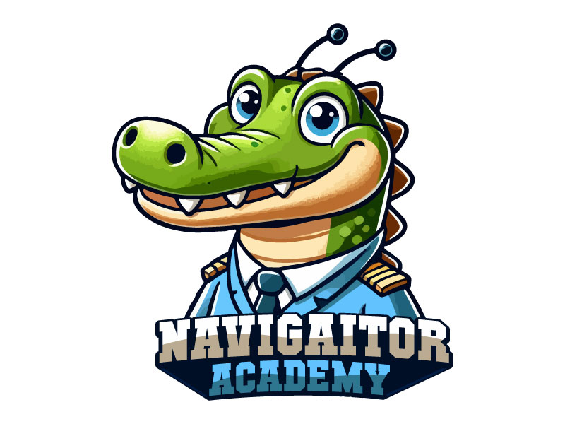 NavigAItor Academy logo design by Crushboysourav