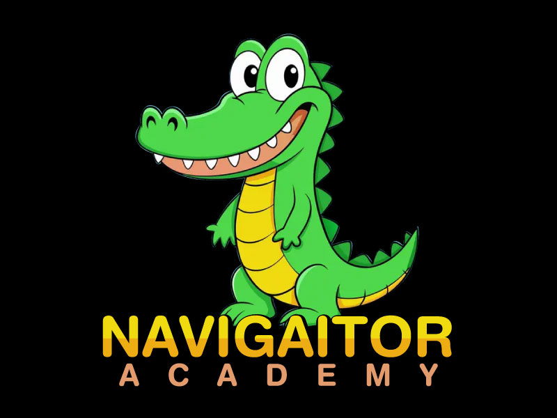 NavigAItor Academy logo design by Crushboysourav