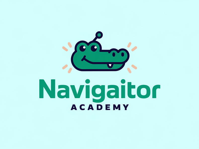 NavigAItor Academy logo design by IamSoya