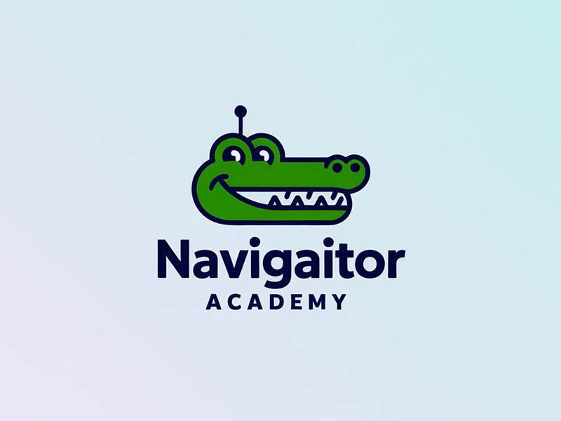 NavigAItor Academy logo design by IamSoya