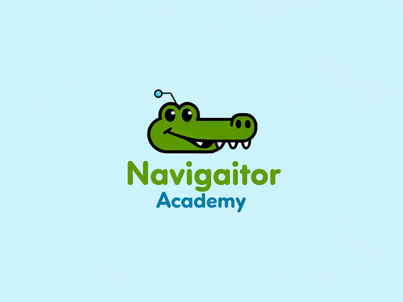 NavigAItor Academy logo design by IamSoya