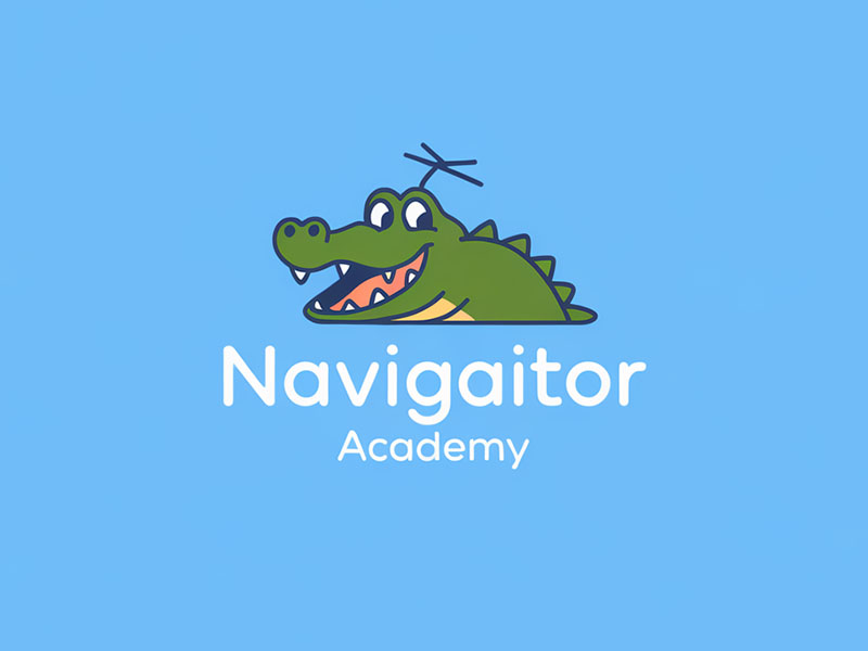 NavigAItor Academy logo design by IamSoya