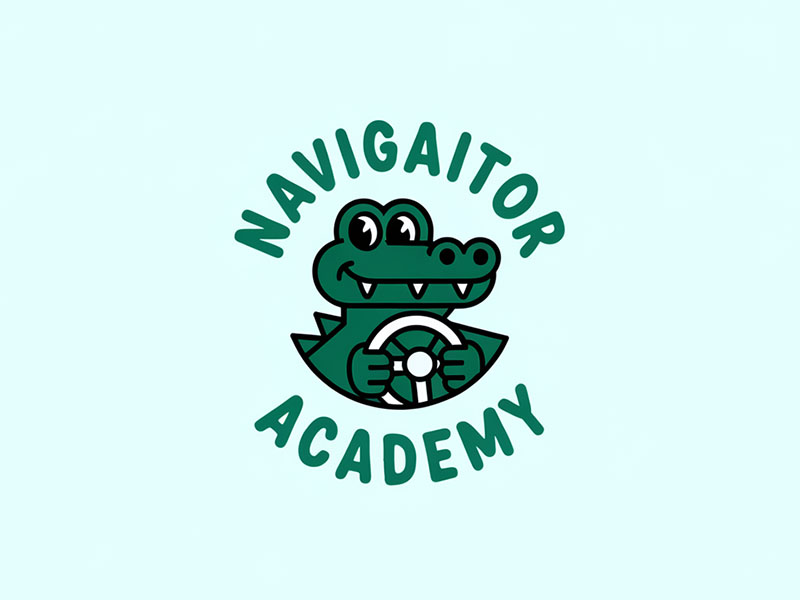 NavigAItor Academy logo design by IamSoya