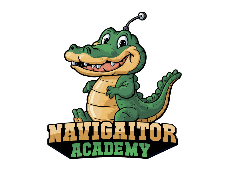 NavigAItor Academy logo design by Crushboysourav