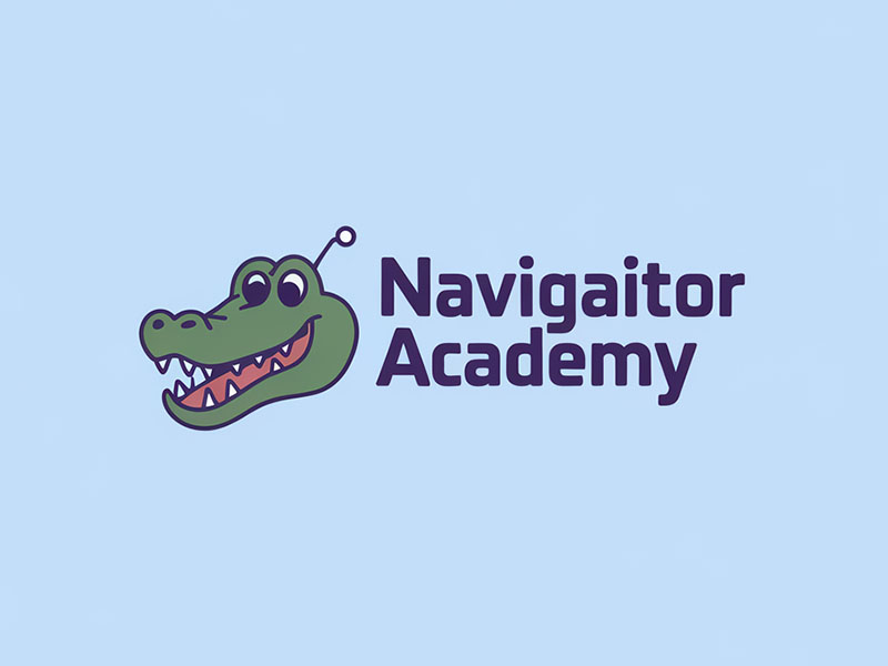 NavigAItor Academy logo design by IamSoya