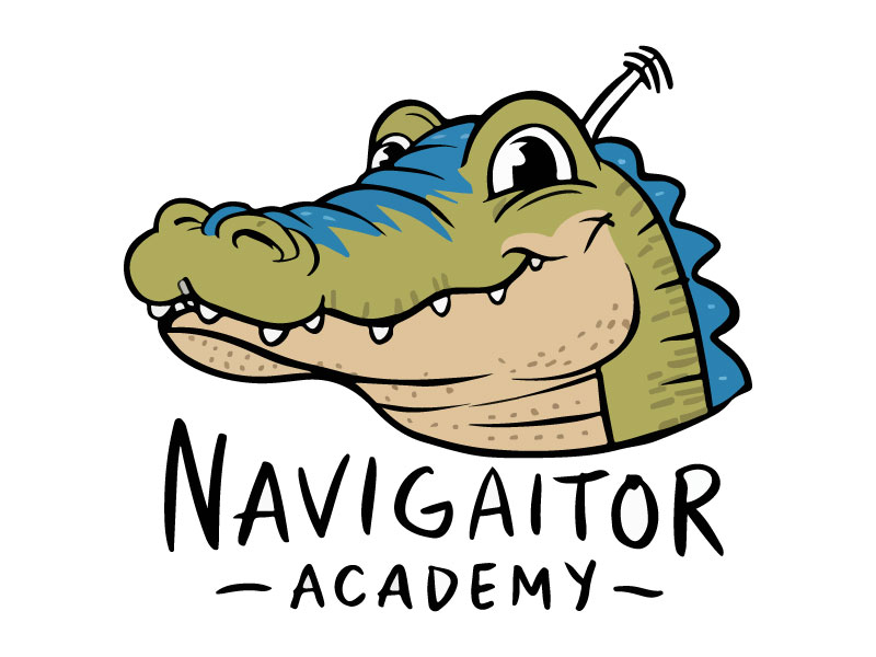 NavigAItor Academy logo design by Crushboysourav