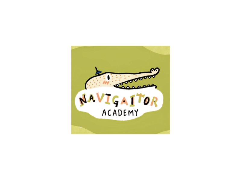 NavigAItor Academy logo design by iffikhan