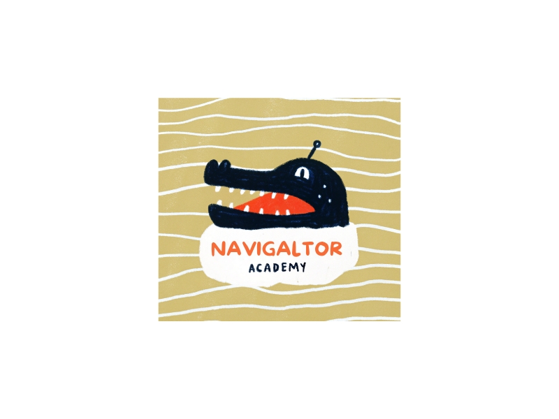 NavigAItor Academy logo design by iffikhan