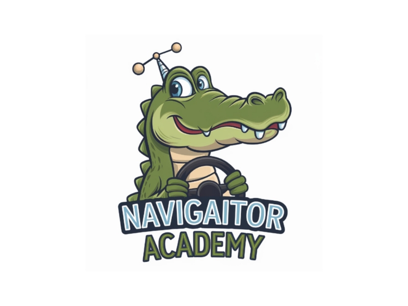 NavigAItor Academy logo design by Charii