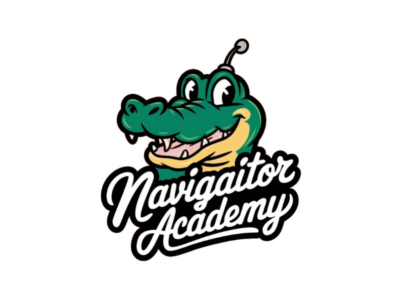 NavigAItor Academy logo design by Charii