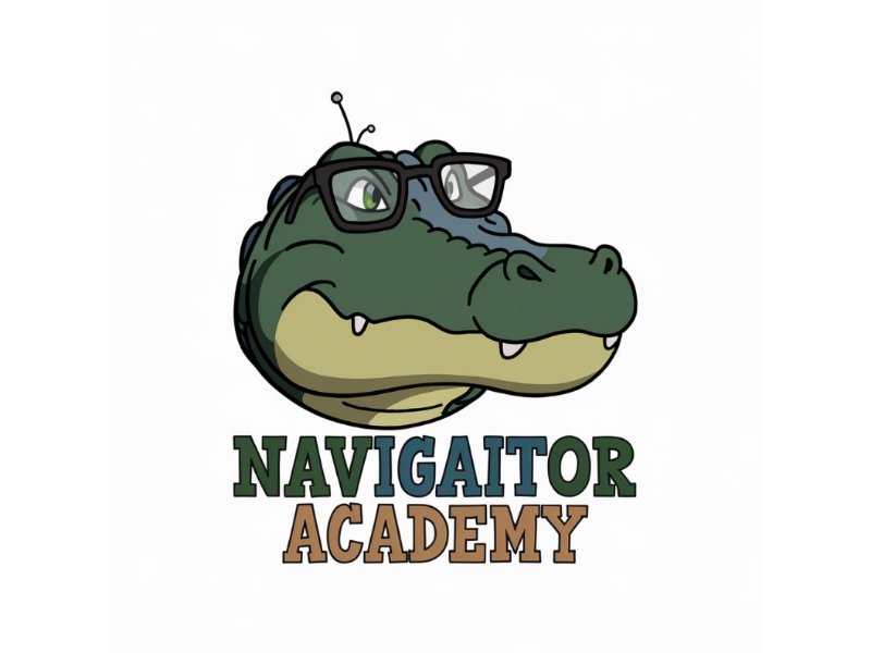 NavigAItor Academy logo design by Charii