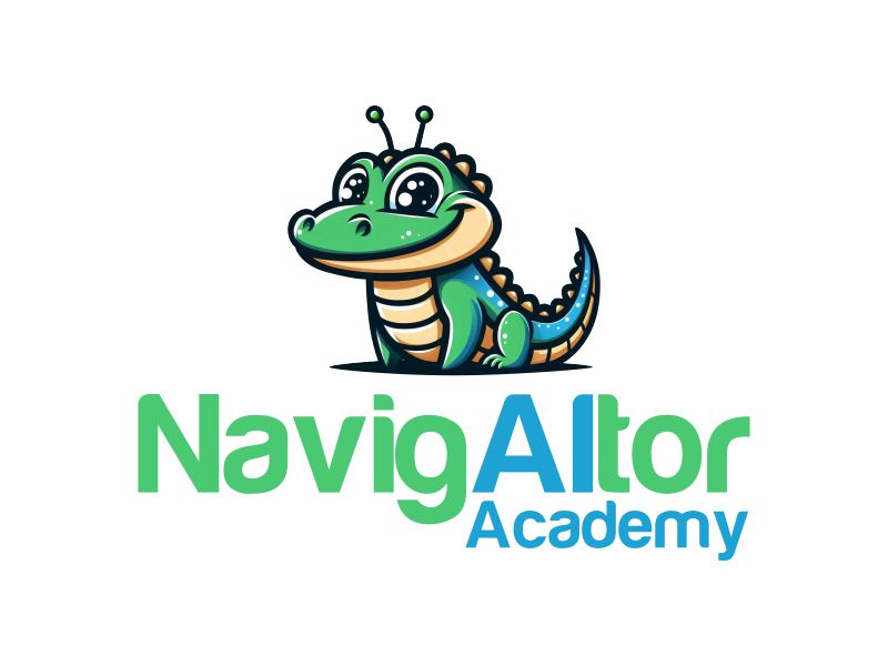 NavigAItor Academy logo design by rizuki