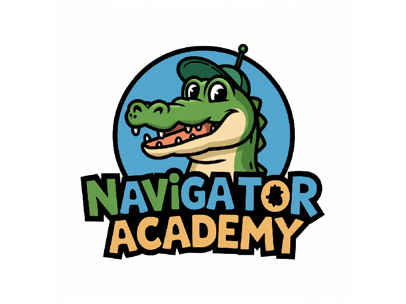 NavigAItor Academy logo design by BrightARTS