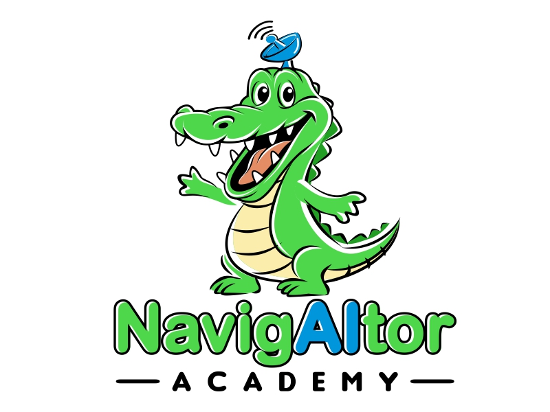 NavigAItor Academy logo design by haze