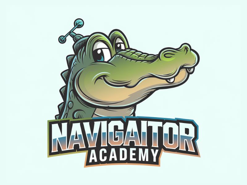 NavigAItor Academy logo design by Octavino Arianto