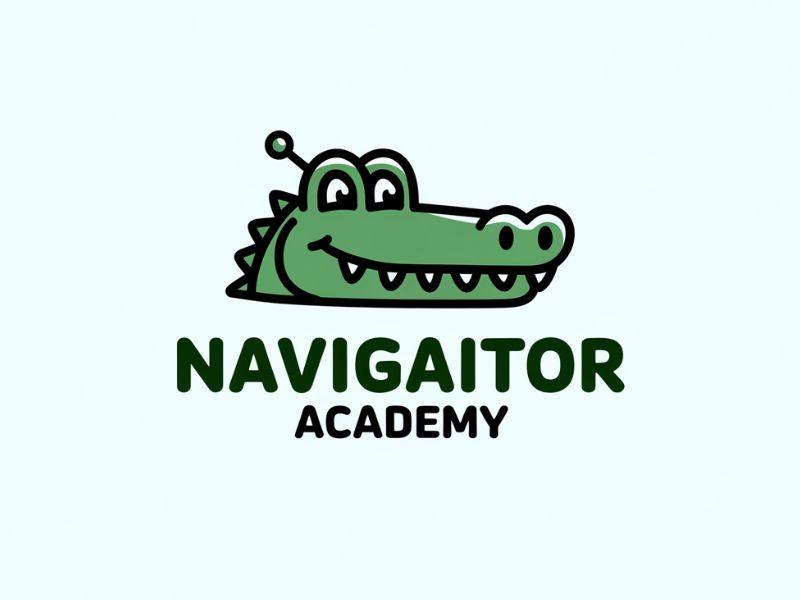 NavigAItor Academy logo design by Octavino Arianto