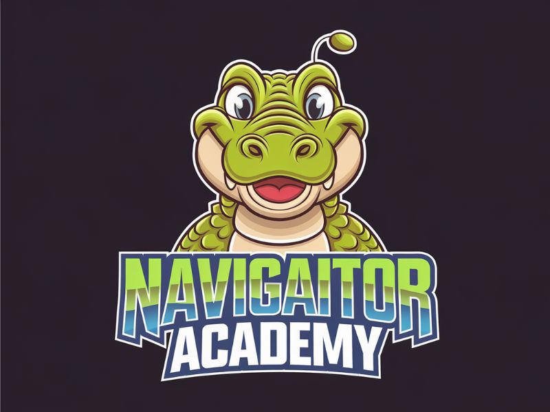 NavigAItor Academy logo design by joni