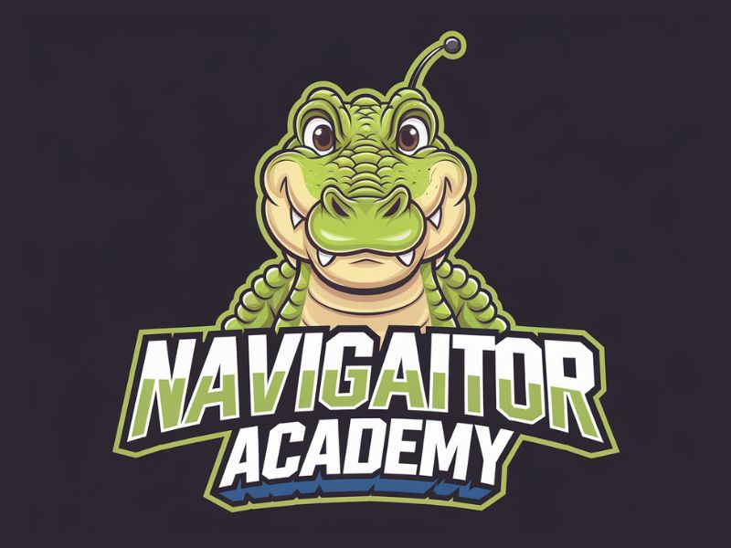 NavigAItor Academy logo design by joni