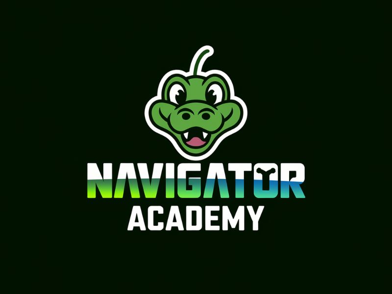 NavigAItor Academy logo design by joni