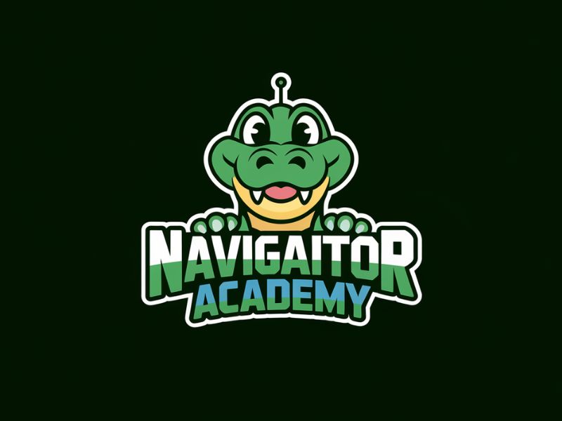 NavigAItor Academy logo design by joni