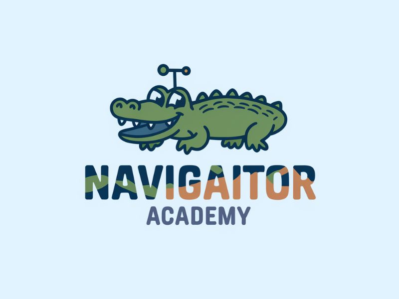 NavigAItor Academy logo design by Octavino Arianto