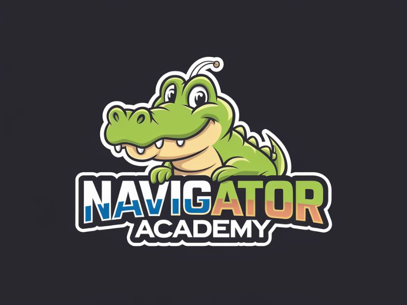 NavigAItor Academy logo design by Octavino Arianto