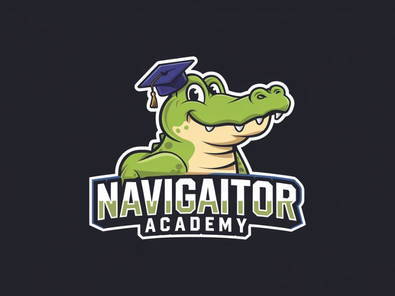 NavigAItor Academy logo design by Octavino Arianto