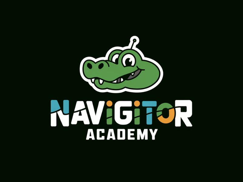 NavigAItor Academy logo design by joni