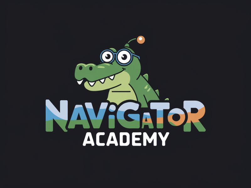 NavigAItor Academy logo design by Octavino Arianto