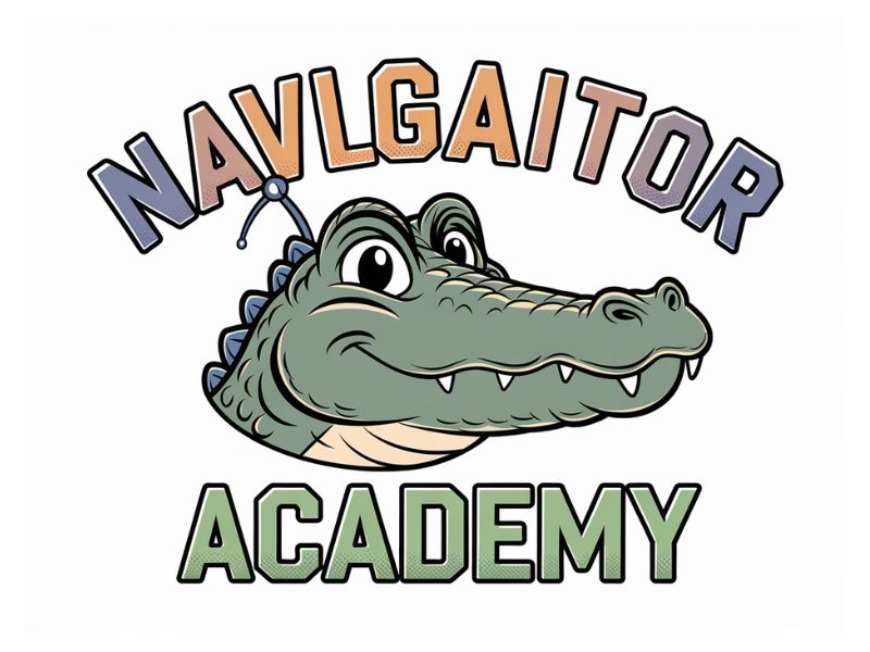 NavigAItor Academy logo design by Octavino Arianto