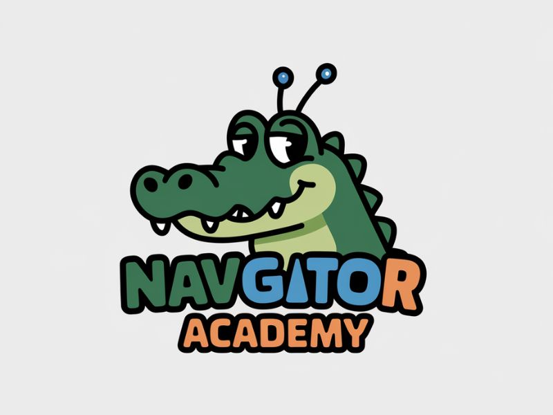 NavigAItor Academy logo design by Octavino Arianto