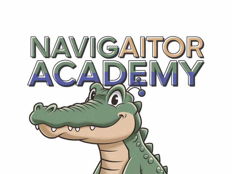 NavigAItor Academy logo design by Octavino Arianto