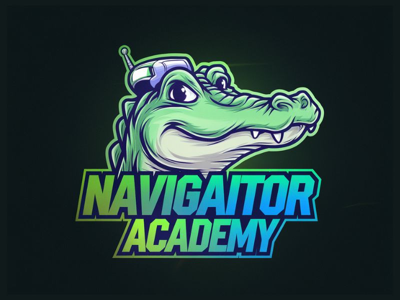 NavigAItor Academy logo design by joni