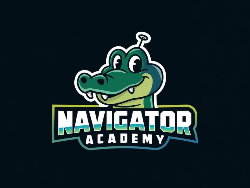 NavigAItor Academy logo design by Octavino Arianto