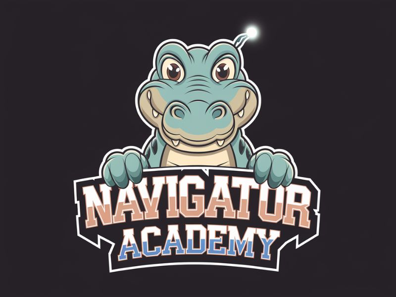 NavigAItor Academy logo design by joni