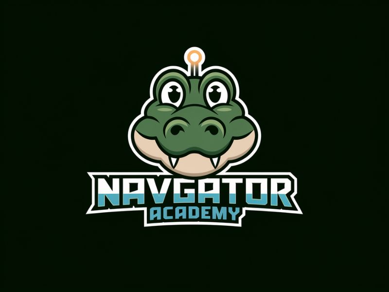 NavigAItor Academy logo design by Octavino Arianto