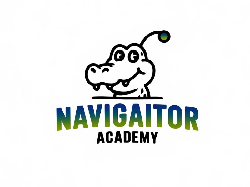 NavigAItor Academy logo design by Octavino Arianto