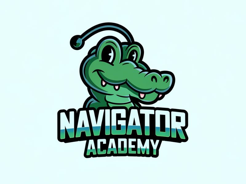 NavigAItor Academy logo design by Octavino Arianto